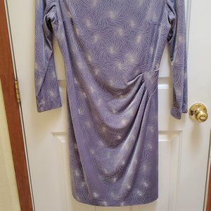 Silver Spandex Party Dress